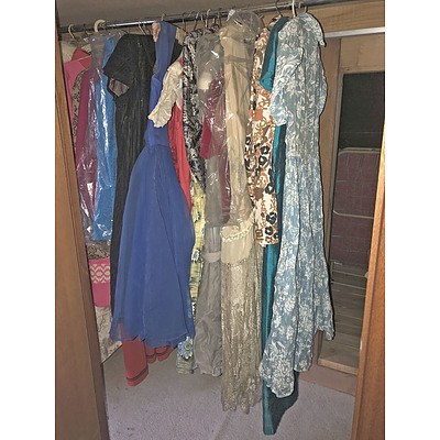 LATE ADDITION - Balance of the Vintage Clothes Hanging in the Wardrobe
