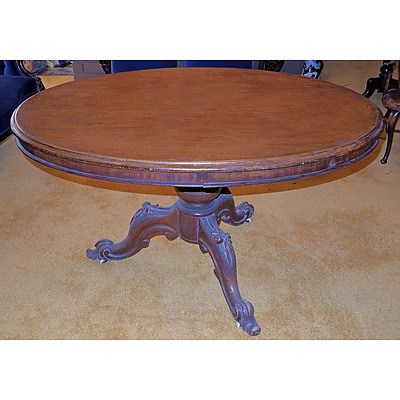 Antique Australian Cedar Tilt-Top Breakfast Table