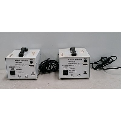 2 Tortech Isolation Transformers Models: SD110-500