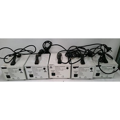 5x Tortech Isolation Transformers Model: SD110-500A