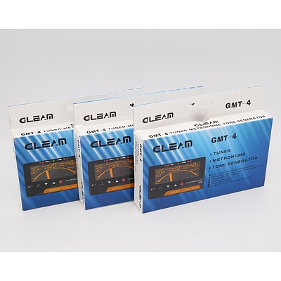 Lot of Three Gleam GMT-4 Multi function Tuner - Brand New