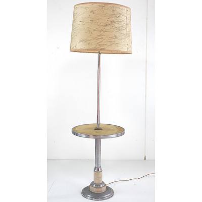 Retro Tilley Bakelite and Chrome Standard Lamp