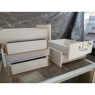 Laminate Storage Drawers - Lot of 60+