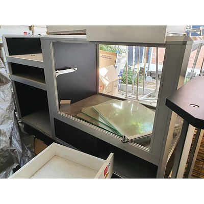 Glass Retail Counter/Display - Lot of 2