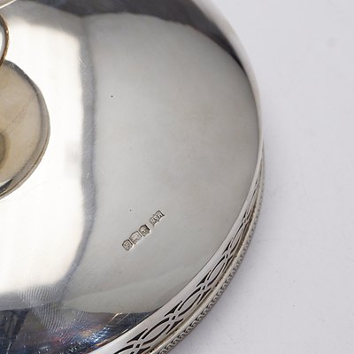 Sterling Silver Tazza, Sheffield, Mappin and Webb, 1924, 325g