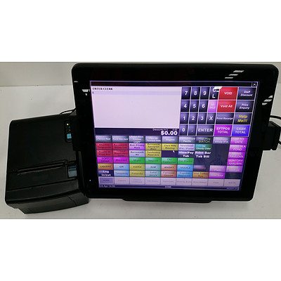 Idealpos Touch Screen Point of Sale System and Receipt Printer