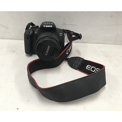 Canon EOS 700D Camera with Carry Strap