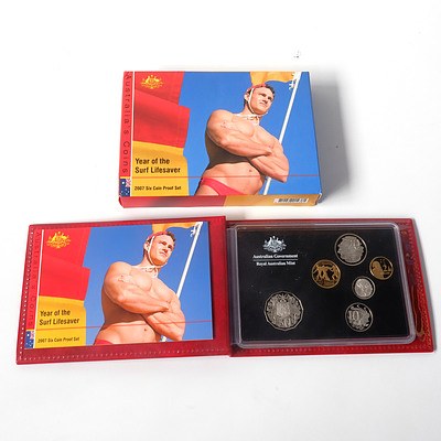 RAM 2007 Year of the Life Saver Six Coin Proof Set