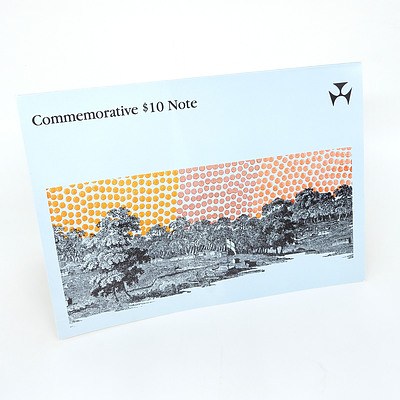 1988 Australian Polymer Bicentennial Commemorative $10 Note, AA10077287