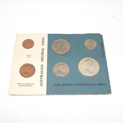 1966 Royal Australian Mint Six Coin Decimal Set