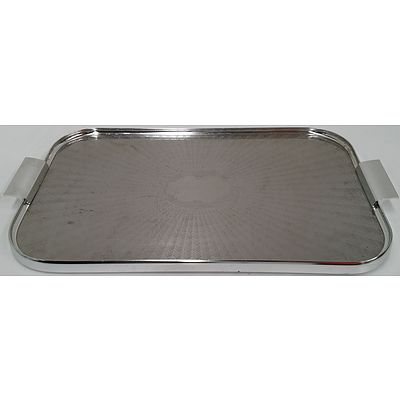 Retro Stainless Steel Drink Tray