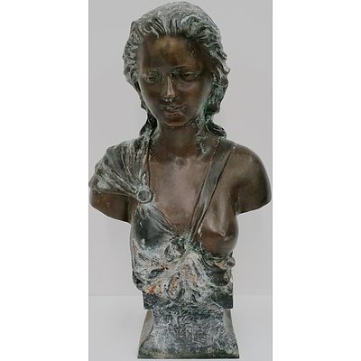 Bronze Lady Bust, Reproduction