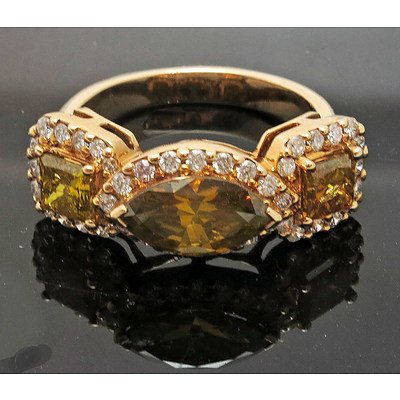 Impressive 2.99 Carats (Tdw-Est) Diamond Ring