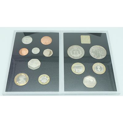 Royal Mint 2017 United Kingdom Proof Coin Set Collector Edition, 14 Proof Coins