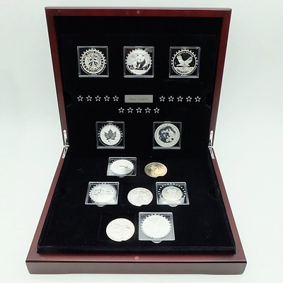 Macquarie Mint, Fabulous 15 2012 Silver Collection, 15 .999 1oz Silver Coins, Complete Collection