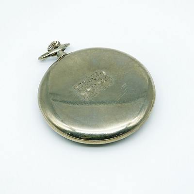 Vintage Nickel Silver Cyrus Pocket Watch