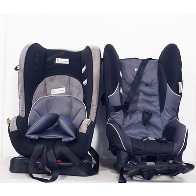 Hipod Childs Car Seat and Infasecure Childs Car Seat