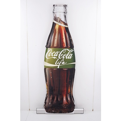 Large Coca Cola Banner with Stand