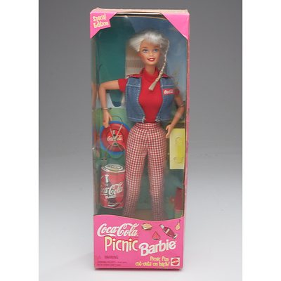Coca Cola Picnic Barbie in Box