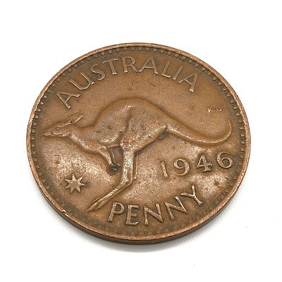 1946 Australia One Penny