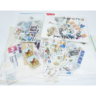 A Group of Australian Pre Decimal, Decimal and Other International Stamps Including New Stamp Album