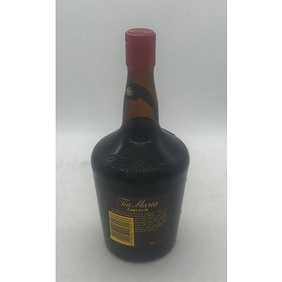 Bottle of Tia Maria N.V. Liqueur 700mL Circa 1990's