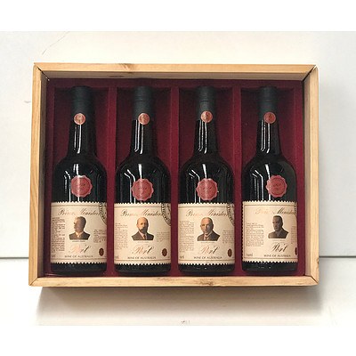 Case of 4x Bottles Wyndham Estate 1979 Prime Ministers of Australia Port Collection Series 2