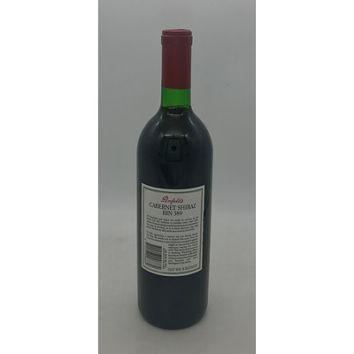 Bottle of Penfolds 1988 Cabernet Shiraz Bin 389 - 750mL