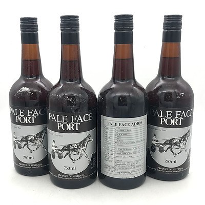 Case of 12x Houghton N.V. Pale Face Port Classic Style Tawny Port