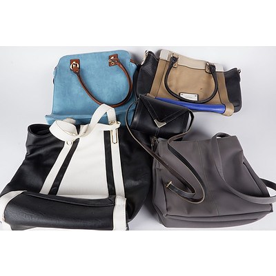 Five Ladies Handbags Including Colette and Marikai