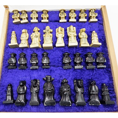 Oriental Resin Chess Set