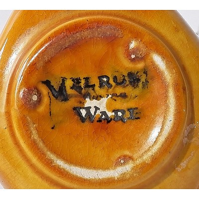 Australian McHugh Pottery Jug and Melrose Vase