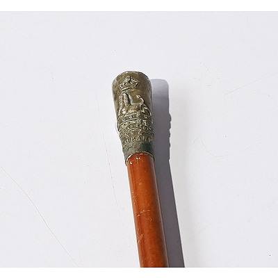 Swagger Stick from the Manchester 4th Regiment in Egypt