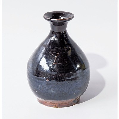Chinese Stoneware Oil Bottle C1860s from the Ballarat Goldfields