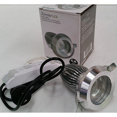 Martec Xtreme 10W Neutral White Dimmable LED Downlight Kits - Lot of Nine - RRP $350.00 - Brand New