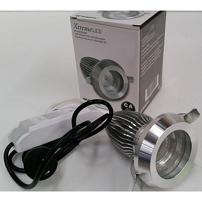 Martec Xtreme 10W Neutral White Dimmable LED Downlight Kits - Lot of 10 - RRP $390.00 - Brand New