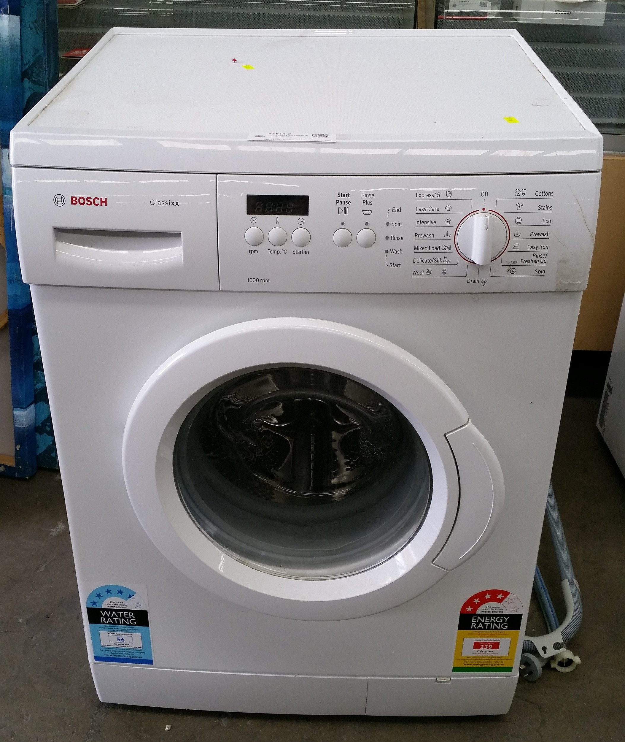 Bosch 6.5kg FrontLoader Washing Lot 1099811 ALLBIDS