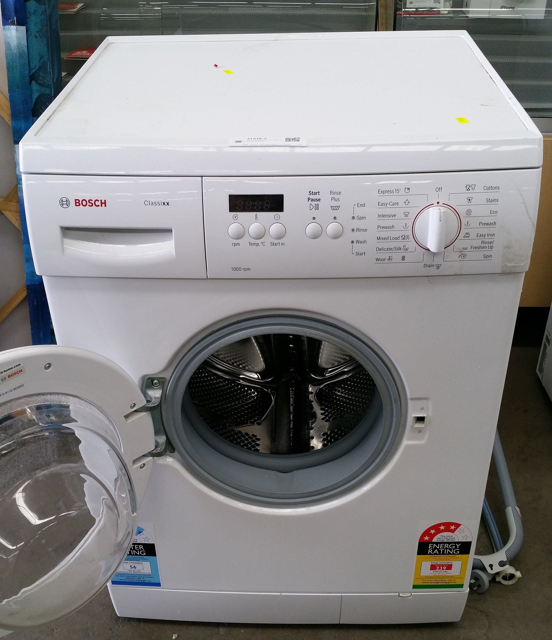 Bosch 6.5kg FrontLoader Washing Lot 1099811 ALLBIDS
