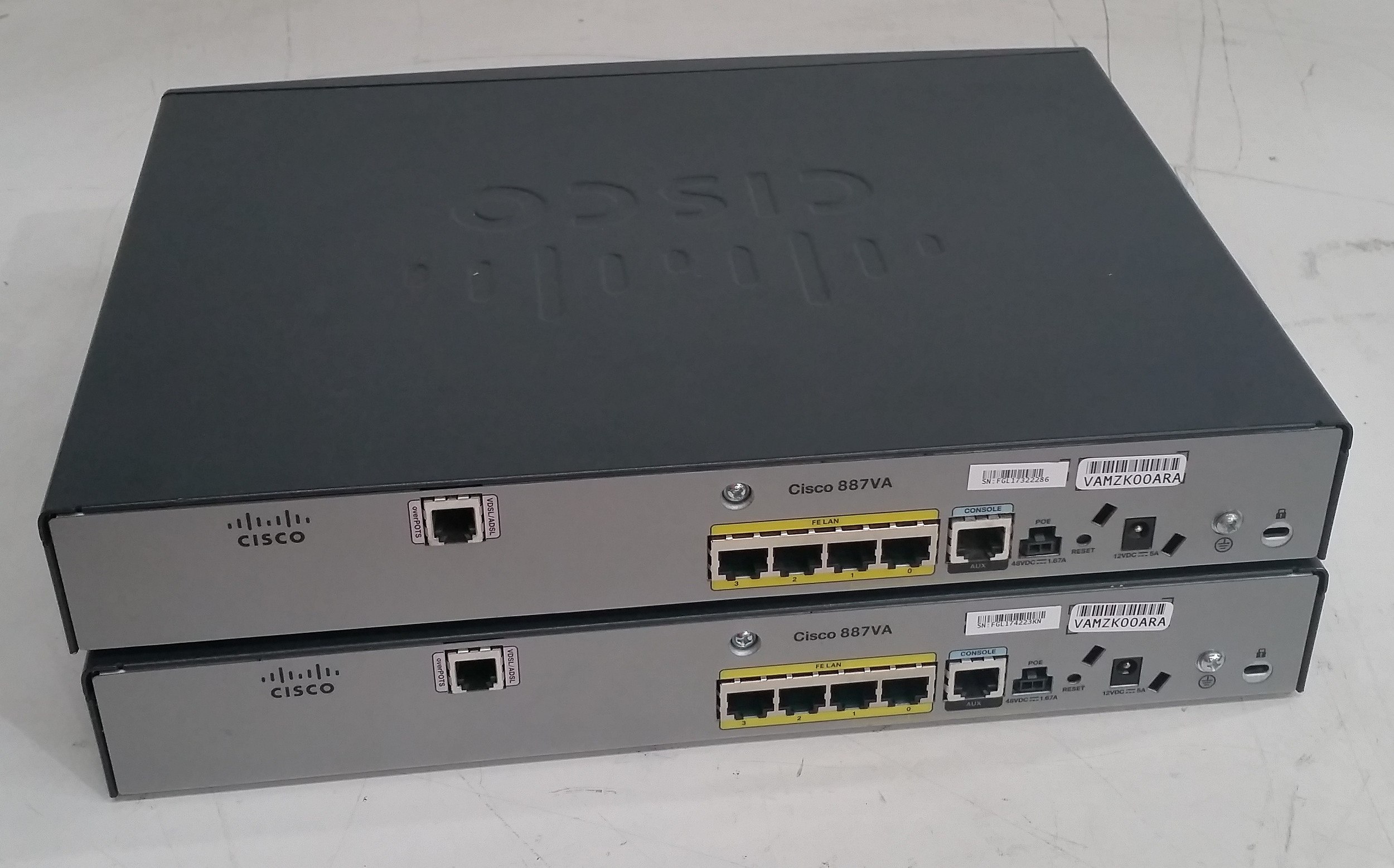 Cisco (CISCO887VAK9 V02) 800 Series Lot 1117735 ALLBIDS