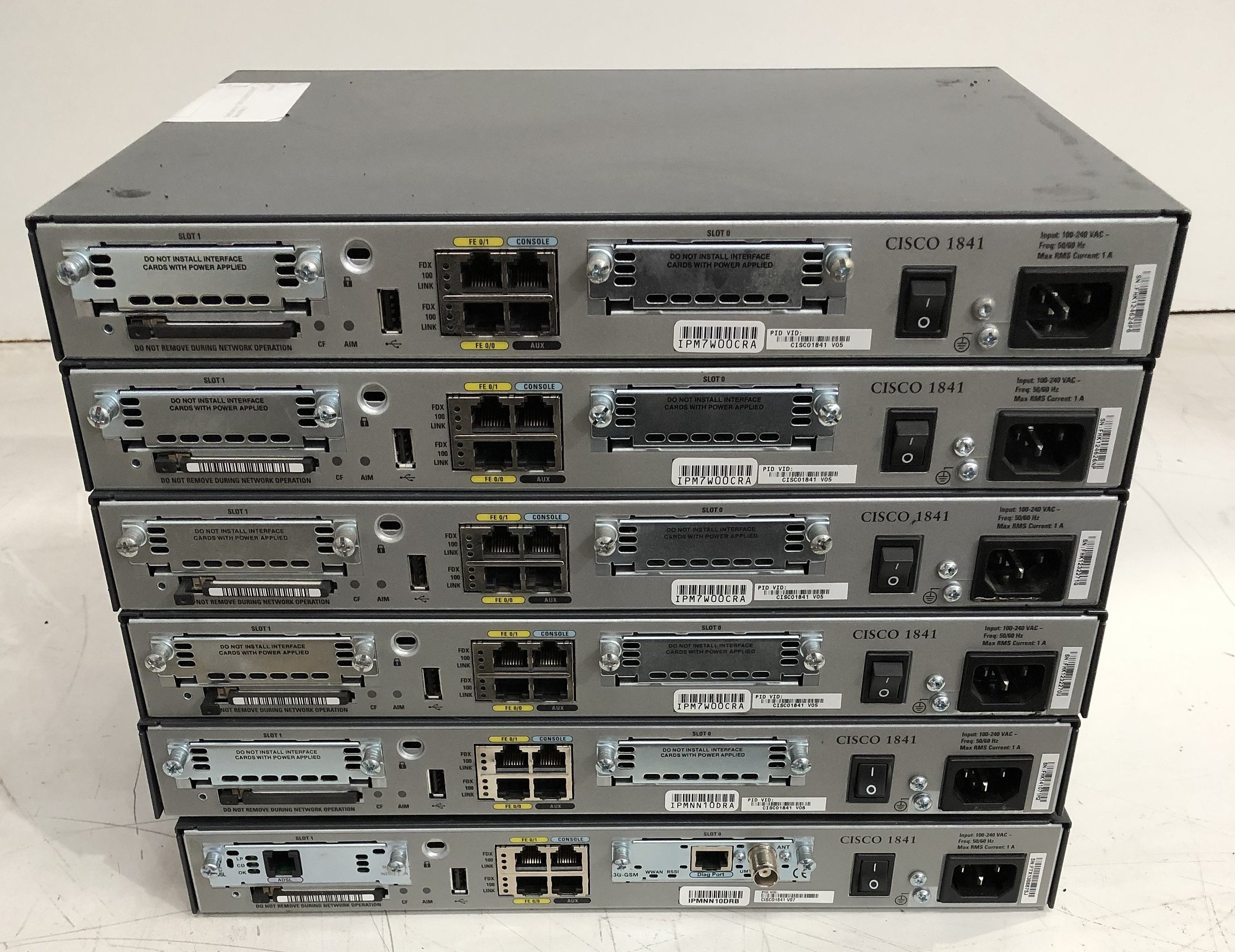 Cisco 1800 series integrated services lot 1118872 allbids
