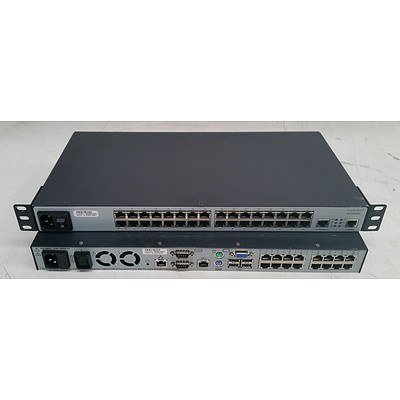 Avocent DSR2030 KVM Switch & 32-Port Cyclades ACS 5032 Console Server