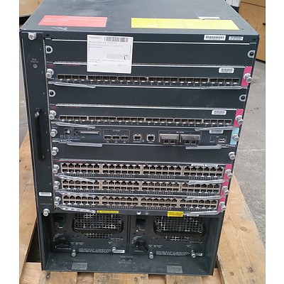 Cisco Catalyst (WS-C6509-E V05) 6500 Series Networking Chassis