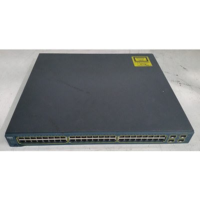 Cisco Catalyst (WS-C3560G-48TS-S V03) 3560G Series 48-Port Gigabit Managed Switch
