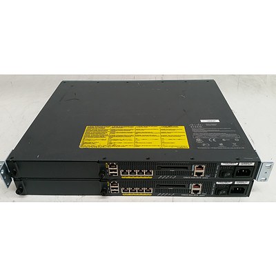 Cisco (ASA5510 V06) ASA 5510 Adaptive Security Appliance - Lot of Two
