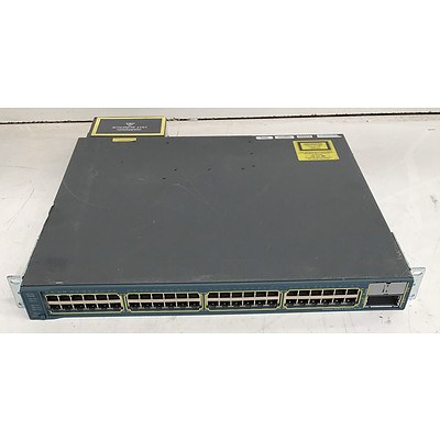 Cisco Catalyst (WS-C3560E-48PD-SF V03) 3560-E Series 48-Port Gigabit Managed Switch