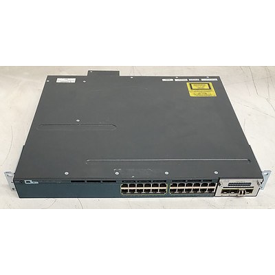 Cisco Catalyst (WS-C3560X-24P-L V01) 3560-X Series 24-Port Gigabit Managed Switch