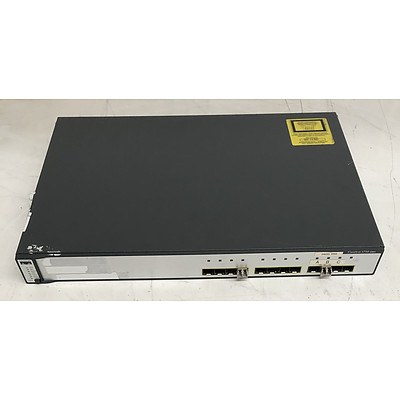 Cisco Catalyst (WS-C3750G-12S-S) 3750 Series 12-Port Gigabit SFP Switch