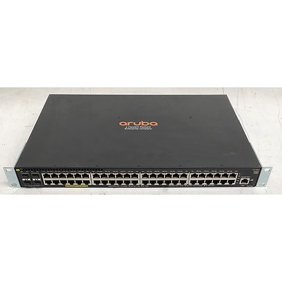 HP Aruba (JL558A) 2930F 48-Port Gigabit Managed Switch