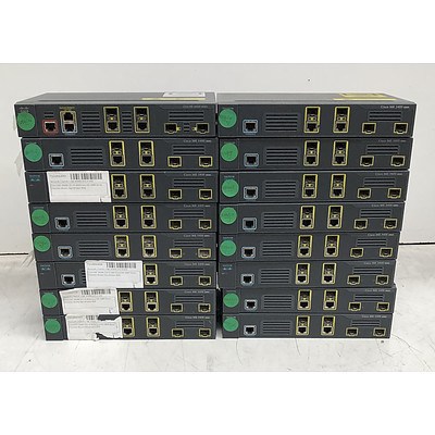 Cisco Assorted ME 3400 Series Ethernet Access Switches - Lot of 16