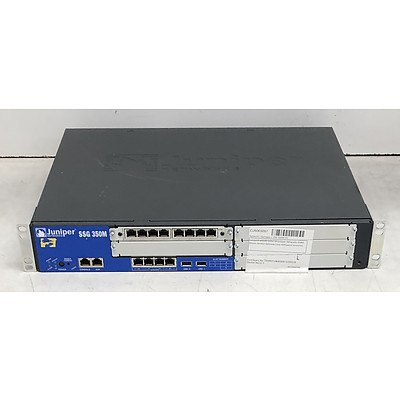 Juniper Networks (SSG-350M-SH) SSG 350M Secure Services Gateway Security Appliance